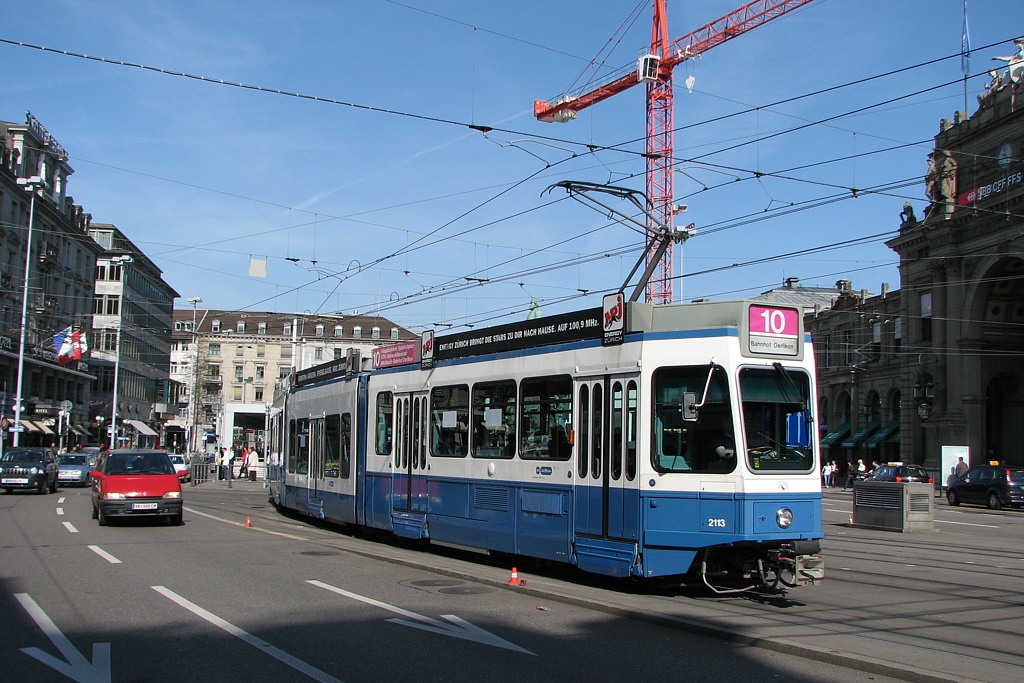 Schindler-Be4/8 (Tram 2000 Sänfte) #2113